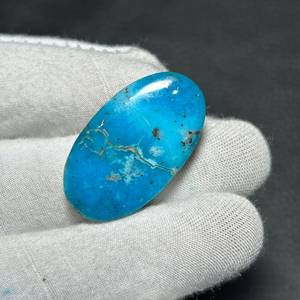 100% cabujones lisos naturales, piedras preciosas turquesas sueltas, alta calidad de exportación para la fabricación de joyas, tarifa mayorista del exportador indio - Product Image 2