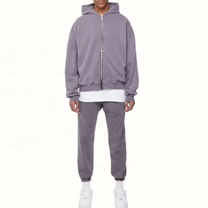 High quality Y2K <b>zip</b> <b>up</b> <b>hoodie</b> oversized custom <b>vintage</b> acid wash <b>zip</b> <b>hoodie</b> double two pullers zipper <b>hoodie</b> - Product Image 3