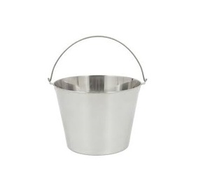 Seau à glace isolé en acier inoxydable à double paroi argenté avec couvercle, idéal pour les fêtes et les pique-niques - Product Image 2