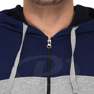 Conjuntos de chándal de invierno de talla grande para hombre con logotipo personalizado transpirable a prueba de viento ligero secado rápido 100% algodón patrón sólido - Product Image 6