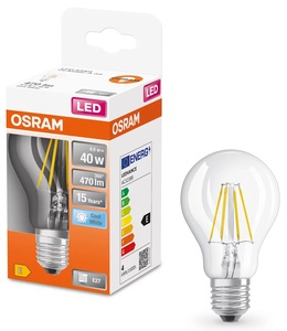 Lámpara LED de Repuesto Estándar Crystal 4W 4000K 470Lm (Osram 303386) - Product Image 1