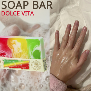 Savon nettoyant pour la peau Douce Vita Bliss, soin quotidien de luxe, 80g, pour le corps et le visage, produit de bain haut de gamme, marque privée OEM ODM - Product Image 2