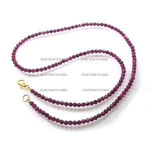 Collar de cuentas de lavanda de calidad superior para mujer joyería de moda al por mayor de STAR CRAFTS INDIA - Product Image 1