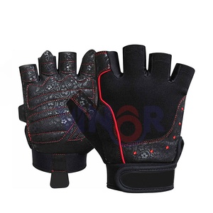 ถุงมือออกกำลังกายหนังยกน้ำหนักสำหรับทุกเพศถุงมือออกกำลังกาย - Product Image 4