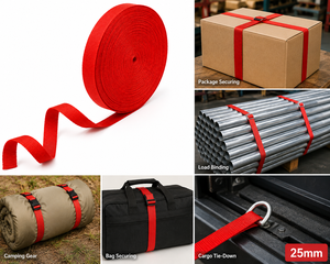 Sangle en PP pour la fabrication de meubles, ruban de 1 pouce, qualité de tissage constante pour l'ameublement, vente en gros pour usines - Product Image 2