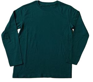 Últimas camisetas de punto de moda para hombres de manga larga liso en blanco logotipo personalizado mejor calidad 100% algodón antibolitas transpirable - Product Image 5