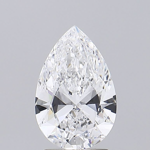 Diamant de laboratoire taille poire 1,00 carat, certifié IGI, clarté VS, couleur E, conception de bijoux de fiançailles personnalisée, Rising Diamond - Product Image 1