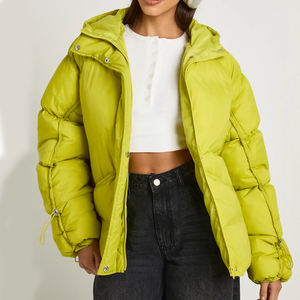 Chaqueta de Invierno Acolchada Extra Grande para Mujer, Ligera, Informal, de Alta Calidad, con Cierre de Cremallera, Cómoda, 2026 - Product Image 2