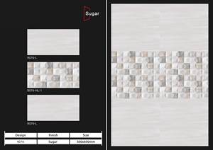 Azulejo de pared de cerámica esmaltada decorativa con azúcar de 300x600mm con la mejor calidad de la India - Product Image 6