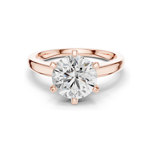 Bague solitaire en diamant de laboratoire 1,17 CT pour femme, clarté VVS-VS, or 18 carats, 14 carats, 10 carats et argent 925, or rose, or jaune, or blanc - Product Image 2