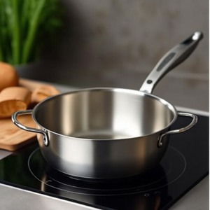 Casseruola Inox (18cm) fonda DUNE Cromo lucido 305 18 - Product Image 3