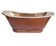 Nouvelle baignoire gonflable autoportante de luxe en fer doré, personnalisable, écologique, pour adultes, article élégant, Inde