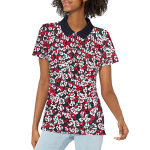 Polos de color sólido para mujer más vendidos hechos con tejido de punto de alta calidad estilo informal etiqueta privada a la venta - Product Image 6