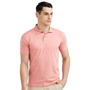 เสื้อยืดโปโลสำหรับผู้ชายพิมพ์ลายทรงสลิมฟิตเสื้อยืดโปโลสำหรับผู้ชายดีไซน์ใหม่ - Product Image 1