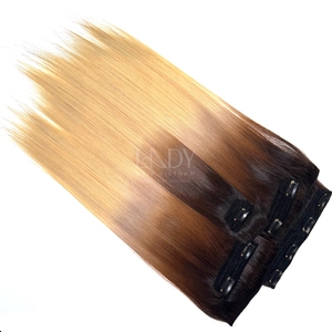 ผมมนุษย์แบบคลิปหนีบผมตรงจากเวียดนามผมแท้100% ผมมนุษย์แท้ - Product Image 4