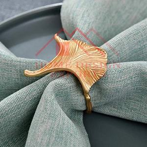 2025 maison hôtels et restaurants Table décor de mariage Antique Designer métal rond de serviette Table décoratif rond de serviette - Product Image 4