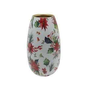 Juego de 3 Jarrones de Hierro de Lujo con Acabado Esmaltado, Tamaño Mediano, para Decoración del Hogar y Mesa, Personalizables - Product Image 4