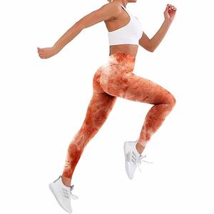 Ropa deportiva disponible en stock, pantalones deportivos de cintura alta para mujer, mallas ajustadas para correr y Yoga con bolsillos para mujer - Product Image 3