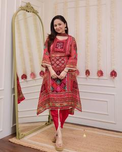 Tenues de mariage indiennes de créateur, Salwar Kameez pour femmes, Kurtis de princesse, Vêtements indiens/pakistanais purs fabriqués en Inde pour grossistes - Product Image 5