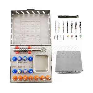 Kits dentaires universels de qualité supérieure pour implants chirurgicaux, en acier inoxydable, kits d'expansion osseuse, en vente en ligne - Product Image 1
