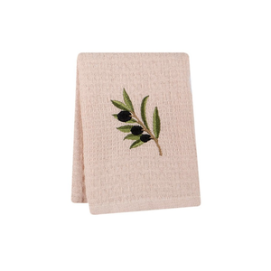 Sustainable 100% Cotton Embroidered 50x75cm Herringbone <b>Tea</b> <b>Towels</b> Botanical Golf 120GSM Festive Gifting Custom OEM Best Selling - Product Image 5