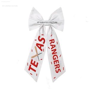 Nueva colección Trending Game Day indio hecho a mano con cuentas lentejuelas arco diadema hecho a mano cocodrilo cola arco con aspecto de moda - Product Image 5