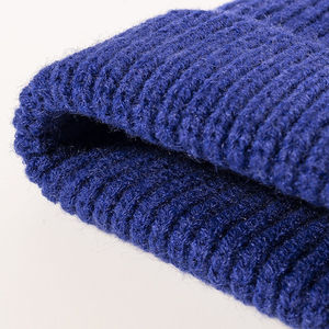 2025 Customized Wholesale Autumn <b>Winter</b> Beanie <b>Hats</b> for Men <b>Women</b> Warm Knitted Cuffed Skull Jacquard Cap - Product Image 4