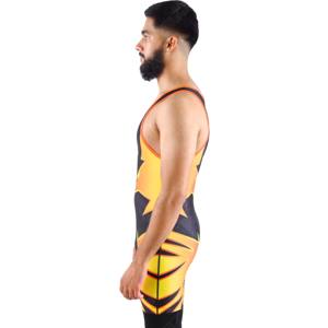 Maillots de lutte à faible quantité minimale de commande Bonne vente Singlets de lutte 2025 Singlets de lutte de taille personnalisée - Product Image 5