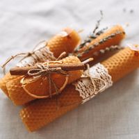 Kit de Fabricación de Velas Personalizado Sotacandlemarket para Niños - Cera de Abeja 20.5x20.5 cm, Gama de Colores de Confitería 48+ Juguetes