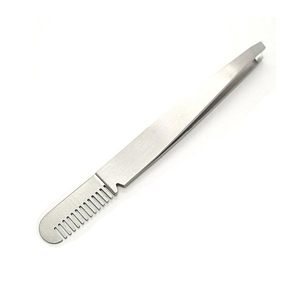 Pinzas para Pestañas de Acero Inoxidable de Grado Industrial, Herramienta de Belleza Profesional de Alta Calidad, Personalizadas OEM - Product Image 2