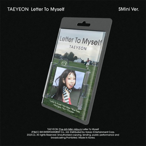 TAEYEON - [LETTER TO MYSELF] 6º MINI ÁLBUM (Versión SMINI) Álbum de KPOP Más Vendido en Corea - Product Image 3