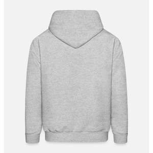 Offre Spéciale personnalisé chiné gris doux solide couleur de base usine haute qualité pull à manches longues qualité tri-mélange polaire à capuche - Product Image 3