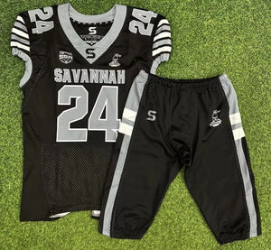 Ensemble d'uniformes de football américain Elite, taille plus, respirant, séchage rapide, tissu extensible durable, logo en silicone, impression par sublimation personnalisée - Product Image 2