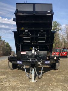 4-Wheel 3-5 Ton Farm <b>Trailer</b> 2-Wheel Dump Tractor with Low Price for Agriculture Motor As Core Component - Product Image 5