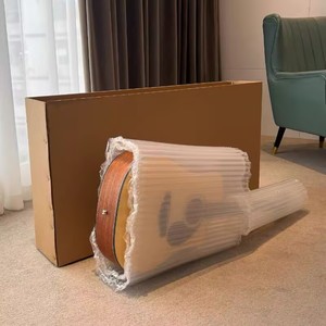Cardboard Side Loading Corrugated for <strong>Moving</strong> Package or Storage Kraft Guitar Shipping <strong>Box</strong> - Product Image 4