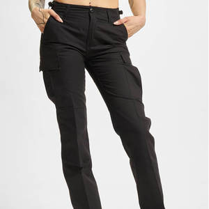 Comfortable Oversized <b>Cargo</b> Pants Women <b>High</b> <b>Waist</b> Cotton Durable Multi Pocket Streetwear Custom Wholesale - Product Image 6