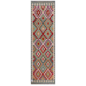 พรมกิลิมแบบมีสายรัด ไมมาณา อัฟกานิสถาน ขนาด 294 x 87 ซม. - Product Image 1