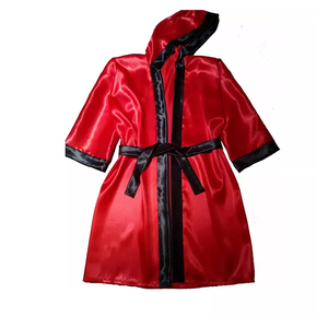 Best Quality custom design Boxing <b>Robe</b> with <b>hood</b> for Boxing match Cheap Price Boxing With Custom Designs <b>Robe</b> Gown - Product Image 3