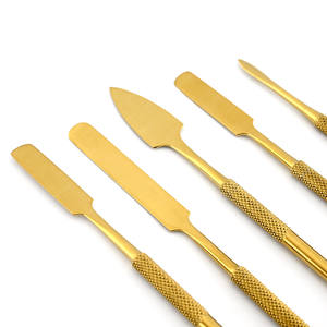 Juego de espátula y cuchillo de escultura de cera profesional, espátula de tallado de arcilla, espátula de cera restauradora dental, herramientas, juego de herramientas de joyería - Product Image 5