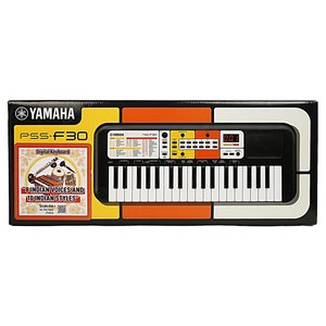 Clavier portable Yamaha Pss F30 37 touches, orgue électronique 32 polyphonie, instrument de musique noir - Product Image 2