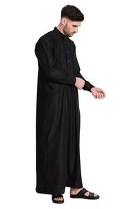<b>Thobe</b>/Thawb 2025 New Style Casual Breathable Lightweight Cotton <b>Thobe</b> Wholesale <b>for</b> <b>Men</b> Adults Eid Celebration - Product Image 3