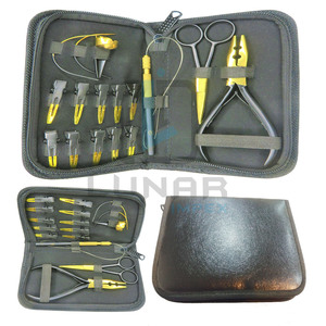 Kit d'outils professionnels pour Extension de cheveux et perles, ensemble de pinces avec Logo de marque personnalisé gratuit - Product Image 6