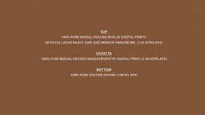 ชุดคอลเลกชั่นวัสดุพิมพ์ดิจิตอลมัสลินแคตตาล็อกเต็มรูปแบบเหมาะสำหรับใส่ไปปาร์ตี้ - Product Image 6