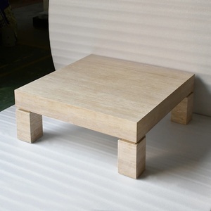 โต๊ะอาหารและโต๊ะกาแฟหินอ่อนธรรมชาติสมัยใหม่สำหรับห้องนั่งเล่น - Product Image 3