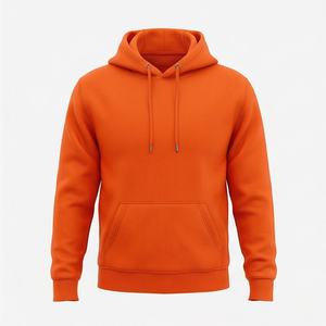 <b>Men</b> 100% <b>Top</b> Quality Breathable Material Embossed Hoodie Casual Wear Adult Size Pullover Sweatshirt Customized Color <b>Thermal</b> - Product Image 1