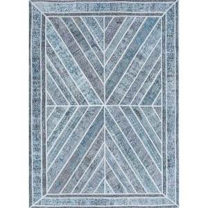 Alfombras de Lana Anudadas a Mano Provenance con Patrón Geométrico 9x12 Rectangulares para Entrada, Dormitorio o Pasillo-Pae-3751 - Product Image 1