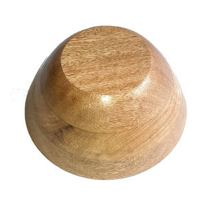 Cuenco de madera maciza para comida de cocina, calidad de lujo, forma personalizada, cuenco para servir comida y fruta de trabajo Meene DE LA India - Product Image 2