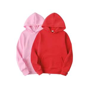 Sudadera con capucha de gran tamaño de algodón francés de alta calidad, ropa de invierno personalizada con estampado liso y hombros caídos de lana gruesa para hombre - Product Image 1