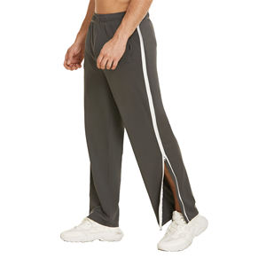 กางเกงวอร์มปักลายสำหรับผู้ชายกางเกงขาบานสำหรับผู้ชาย - Product Image 1