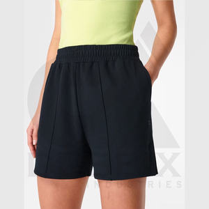 Pantalones cortos para correr para mujer, pegatina con logotipo personalizable, transpirable, 100% poliéster, pantalones cortos deportivos con Ajuste Recto, variedad de pantalones cortos para mujer - Product Image 2